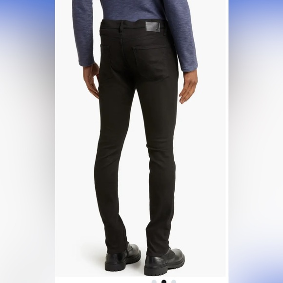 John Varvatos Wight skinny jeans black 32 - Picture 5 of 11